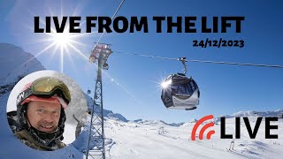 Live from the lift with Andy Rose and Snow Camps Europe in Kaprun Austria [upl. by Aletsirc]