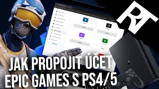 Jak propojit Fortnite účet s PS4  Jak propojit Epic Games účet s PS5 [upl. by Legir]