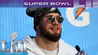 Eagles Best Moments From Super Bowl LII Media Night  NFL [upl. by Eanram]