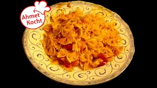 Rezept Pasta  Ahmet Kocht  kochen  Folge 7 [upl. by Ginsburg494]