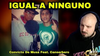 Convicto De Musa Feat Canserbero  Igual a Ninguno ORIGINAL VS REMASTER  BATERISTA REACCIONA [upl. by Noremmac]