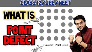 Imperfections in SolidsWhat is Point Defect  Class 12 chemistry solid state [upl. by Anairuy548]