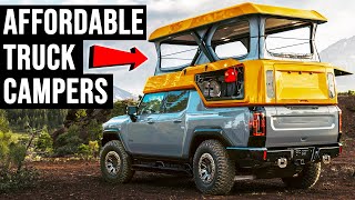 Affordable Pickup Truck Campers Arriving in 2024 Newest Topper Models to Buy [upl. by Ahtelrac]