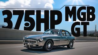 The Ultimate MGB GT Restomod  A Dream Car Transformation  Jay Lenos Garage [upl. by Anilat]