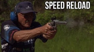 REVOLVER SPEED RELOAD 16 rounds in 4 seconds on slow mo SampW 929 Jerry Miculek [upl. by Antoine]