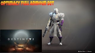 Destiny 2 Optimacy Full Armour Set Titan Eververse [upl. by Donnenfeld]