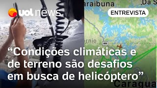 Helicóptero desaparecido em Ilhabela SP Há possibilidade de sobreviver na mata diz militar [upl. by Giorgi]