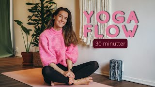 Rolig YOGAFLOW 30 min  Yoga med Tora [upl. by Elconin349]