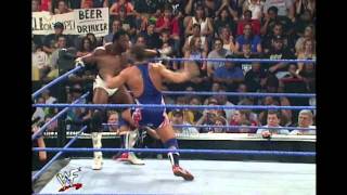 Booker T vs Kurt Angle 072601 Part 1 [upl. by Arraeit]