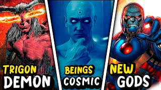 The Cosmic Hierarchy of DC COMICS Explained  Cosmic Entities By POWER LEVEL [upl. by Ynatsyd81]