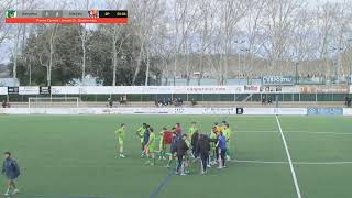 FUTBOL CE Banyoles  AEC Manlleu [upl. by Atnomed]