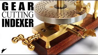 Homemade Gear Cutting Indexer [upl. by Alamac610]