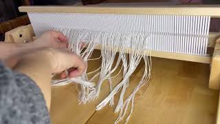 Rigid Heddle Loom Peg Warping  Part 2 [upl. by Durning]