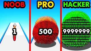 NOOB vs PRO vs HACKER ARROW FEST [upl. by Anatniuq]