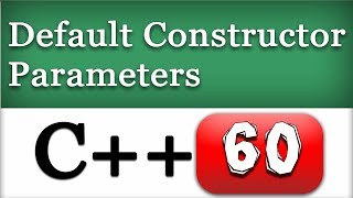 Default Class Constructor Parameters  C OOPS Video Tutorial [upl. by Agnew]