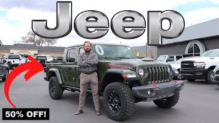 NEW Jeep Gladiator Mojave 50 Off Of MSRP Jeep Is Desperate [upl. by Ybba]