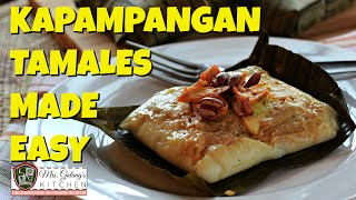 EASY KAPAMPANGAN TAMALES Mrs Galangs Kitchen S3 Ep1 [upl. by Trutko]