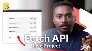 Javascript Fetch API with a Real Project  CRUD Operations and improved UX [upl. by Christin]