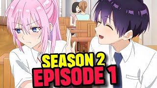 shikimori not just cutie season 2 episode 1 Hindi explain [upl. by Ymer743]