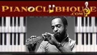 🎹 How to play quotMR MAGICquot by Grover Washington easy jazz piano tutorial lesson free [upl. by Akcinehs65]