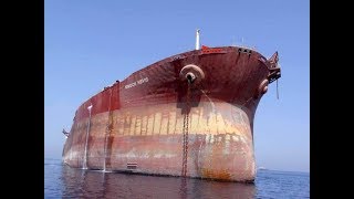 WORLDS BIGGEST SHIP JAHRE VIKINGSEAWISE GIANTKNOCK NEVIS [upl. by Ahsoyem346]