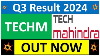 TECH MAHINDRA Q3 results 2024  TECHM results today  TECH MAHINDRA Share News  TECHM Share today [upl. by Honan]