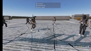 Dayz ￼ hectic 5v5 on the 185 meter beaming court [upl. by Ahseile]