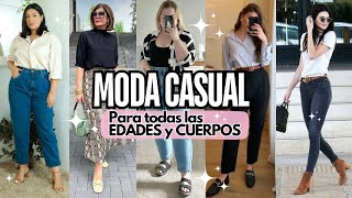 OUTFITS PARA TODAS LAS EDADES LOOKS CASUAL Y COMODOS MODA CASUAL ELEGANTE VISTE BIEN SIEMPRE [upl. by Yespmed163]