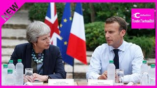 Brexit  Macron et May au fort de Brégançon [upl. by Erle]