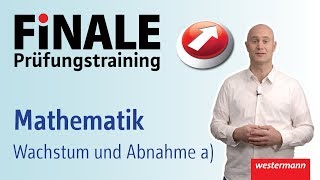 Lineare und exponentielle Funktionen Matheaufgabe quotWachstum und Abnahmequot Teilaufgabe a [upl. by Htehpaj]