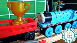 Thomas and Friends Wooden Railway  Accidents Happen  Sodor Storytime When Suddenly  Thomas Train [upl. by Abehsat]