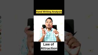 Hand Writing Analysis Law of Attraction। Coach SG [upl. by Lemyt]