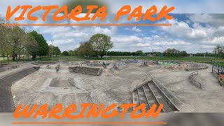 Warrington skatepark review and ride session on bmx bikes [upl. by Ware]