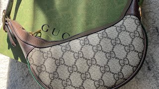 What fits inside my Gucci Ophidia GG mini Bag [upl. by Icyac]