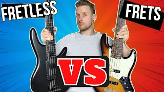 Fretless vs Fretted Bass  How To Decide Which One Is For You [upl. by Reham302]