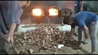 Sawdust  Wood  Biomass Briquettes Rice Husk Charcoal in Industrial Boiler Bangladesh [upl. by Ranite]