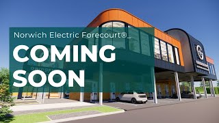 GRIDSERVE is building an Electric Forecourt® in Norwich opening 2022 [upl. by Aettam205]