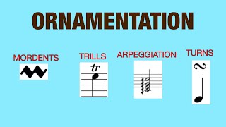 ORNAMENTATION IN MUSIC [upl. by Pestana]