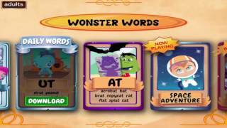 Wonster Words ABC Phonics Spelling Games for Kids by Puzzingo [upl. by Noby425]