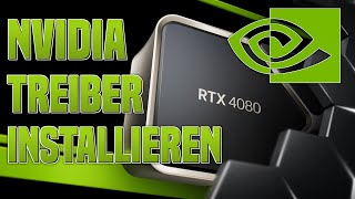 NVIDIA Grafikkarte TREIBER INSTALLIEREN  Nvidia Treiber aktualisieren [upl. by Eissed]