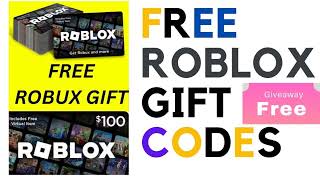 Unused FREE ROBLOX Gift ROBUX Gift CARD CODES 2024  Roblox Gift Card Codes 2024 Update [upl. by Orodisi522]