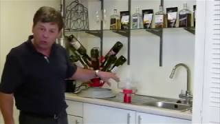 Sterilising Bottles for Home Brew Wine Making [upl. by Justinn]