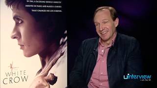 Ralph Fiennes Interview The White Crow Premiere [upl. by Ellenuahs]