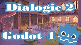 How to use Dialogic 2  Godot 4 [upl. by Ynnatirb]