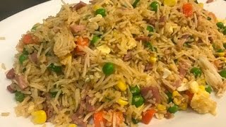 How To Make Chinese Fried Rice [upl. by Aiken]