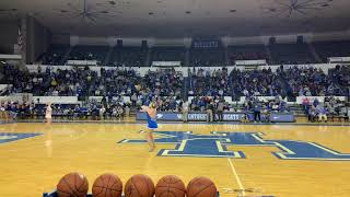 UK Sweetheart Majorettes and Feature Twirlers  116 Women’s Basketball Game Halftime [upl. by Eniahs458]