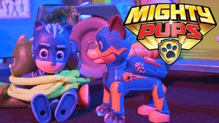 Paw Patrol Mighty Pups Save the Pj Masks Part 1⚡🐾 Paw Patrol Videos [upl. by Calvin]