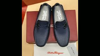 Salvatore Ferragamo Gancini Detailed Driving ShoesSSFGDDBK [upl. by Ahsym]