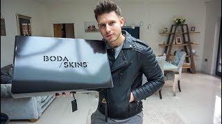 THE BEST MENS LEATHER JACKET  BODA SKINS UNBOXING amp REVIEW  Mens Fashion [upl. by Otes]