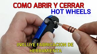 COMO ABRIR Y CERRAR UN HOT WHEELS [upl. by Danzig]